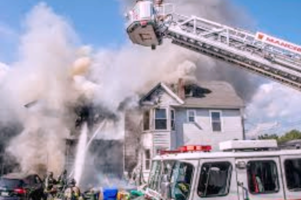 Fire Hits Residential Building