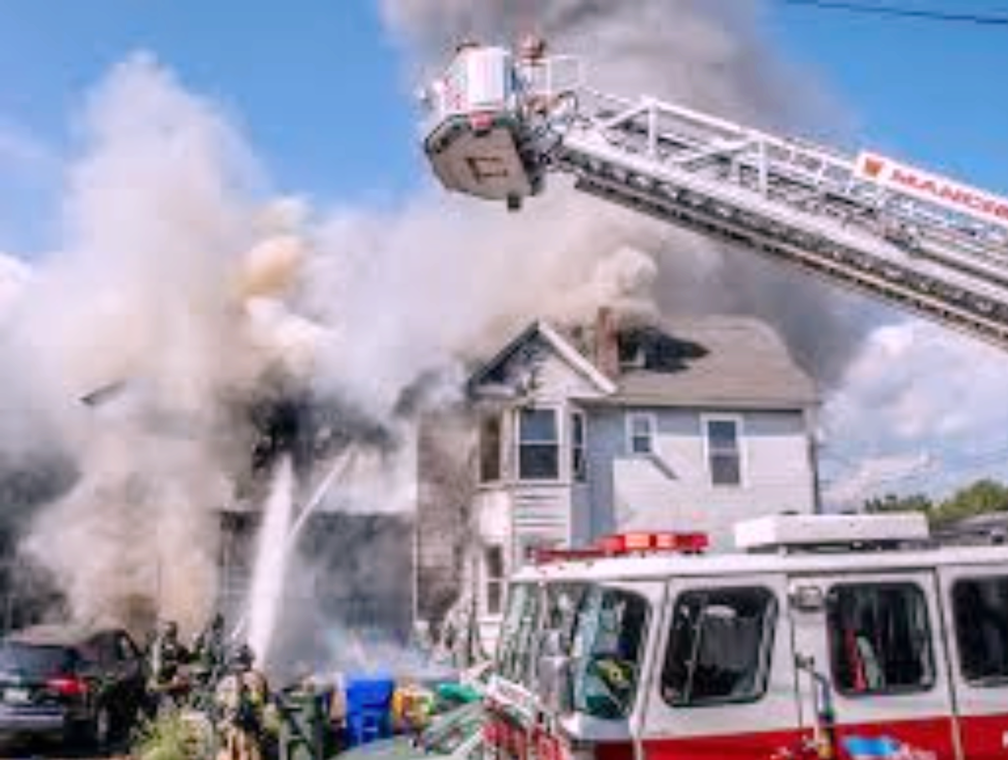 Fire Hits Residential Building