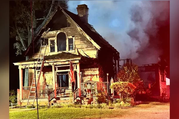 Fire Destroys Historic North Carolina