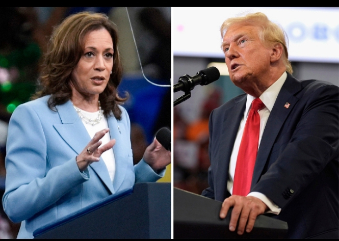 Donald Trump and Kamala Harris are both visiting North Carolina on Wednesday