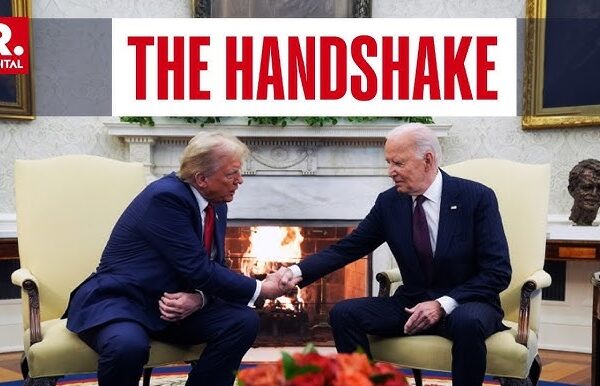 Biden and Trump Meet for First Time Since Election