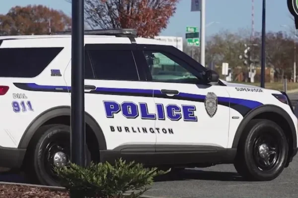 Burlington Patrol Car Involved in Crash