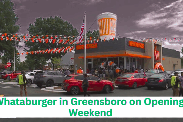 Crowds Pack Whataburger in Greensboro