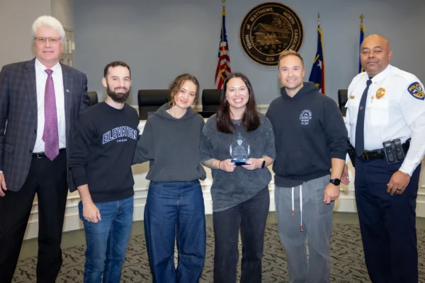 Elevation Church Donate $10,000 to Matthews Police Department