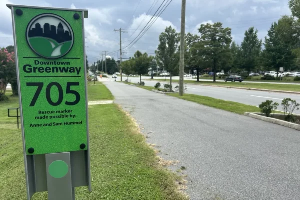 Greensboro Greenway Safety Markers Enhance Protection