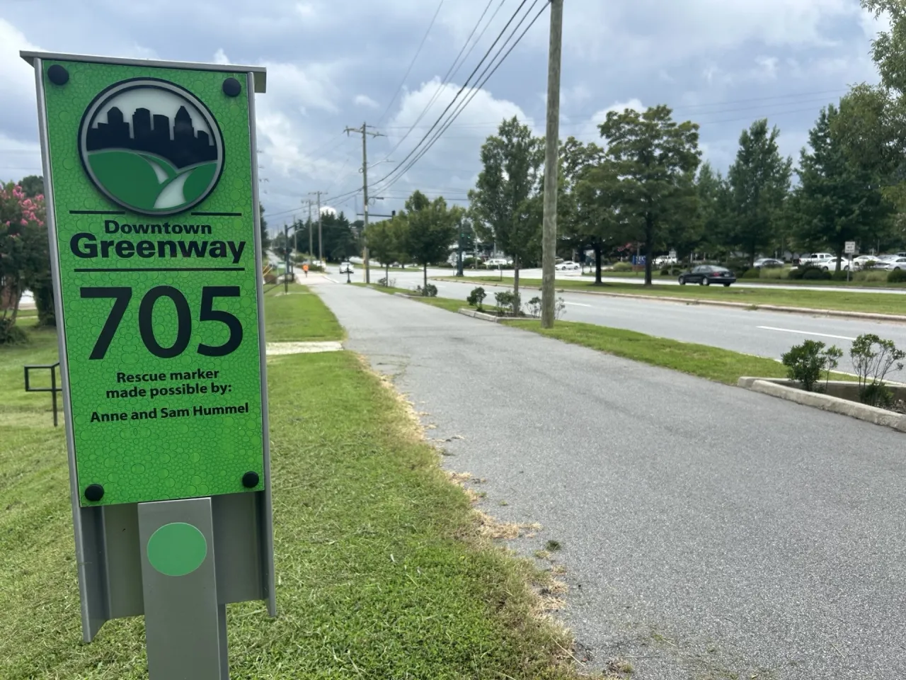 Greensboro Greenway Safety Markers Enhance Protection