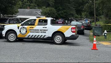 roads around Marion Street and Edgecombe Street in Greensboro are closed