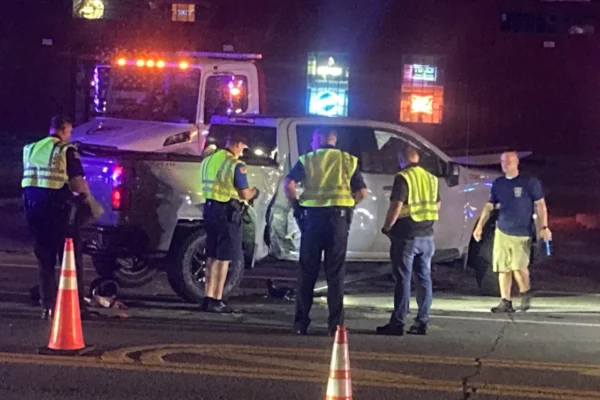 Crash on Creek Ridge Road