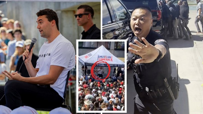 Mr. Kirk was shot while speaking at Utah Valley University