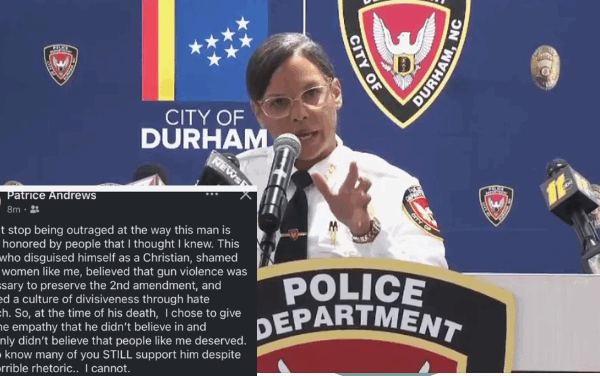 NC Police Chief Post About Charlie Kirk