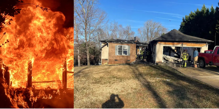 Neighbors Rescue Woman From Early Morning House Fire in Graham