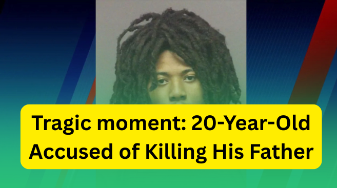 Tragic moment: 20-Year-Old Accused of Killing His Father
