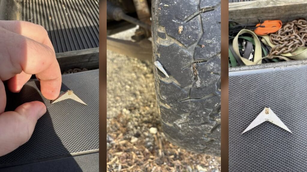 Deputies Warn Drivers After Tire-Puncturing Devices Found on Roads in North Carolina