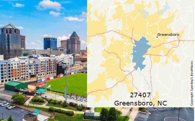 What County Is 27407