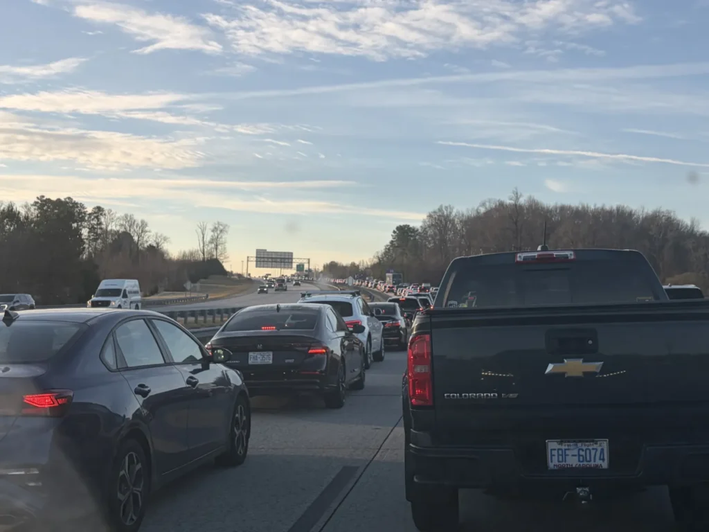 Crash on I-73 South Causes Major Traffic