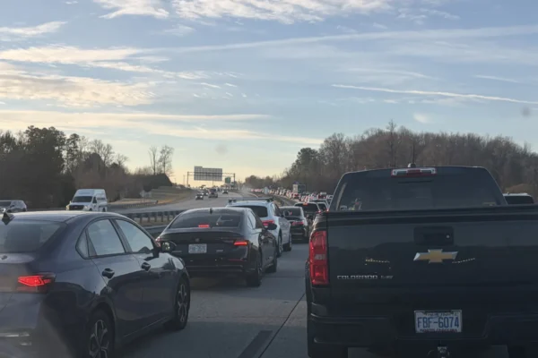 Crash on I-73 South Causes Major Traffic