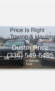 Greensboro Towing & Hauling Services