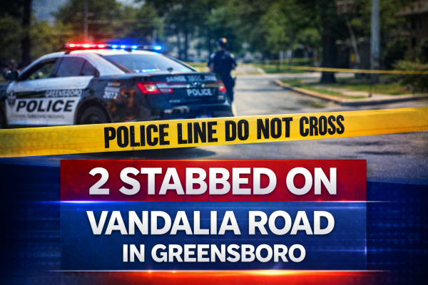 2 Stabbed on Vandalia Road in Greensboro