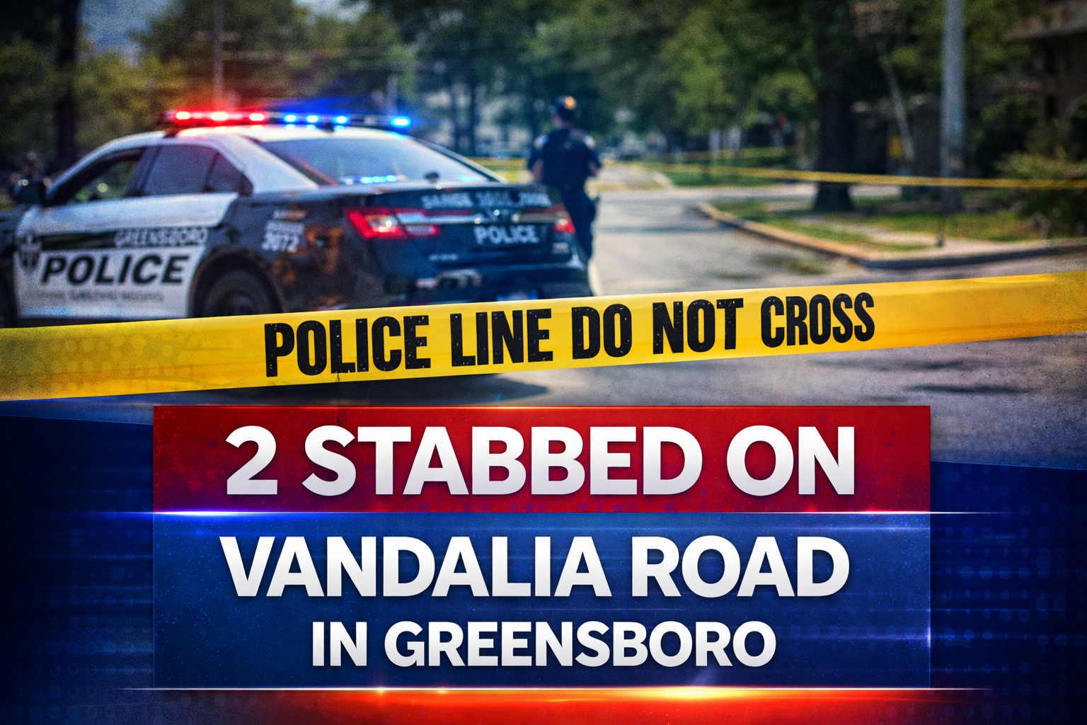 2 Stabbed on Vandalia Road in Greensboro