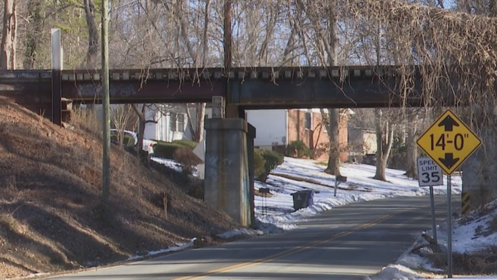 Crash on Indiana Avenue in Winston-Salem