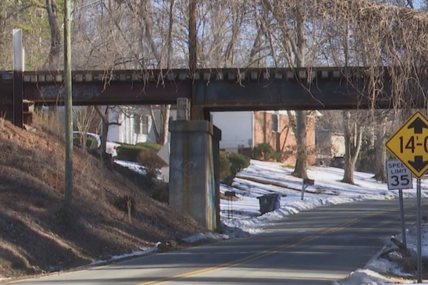 Crash on Indiana Avenue in Winston-Salem