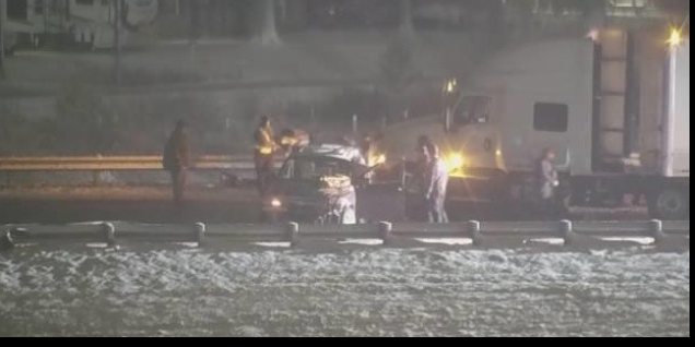 Crashes seen across Triad after overnight snow