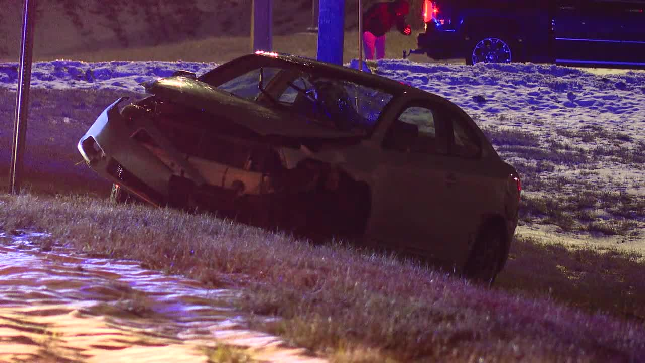 Crashes seen across Triad after overnight snow