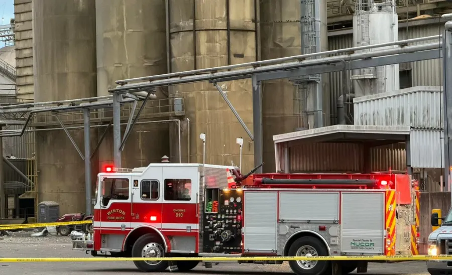 Explosion at Perdue Mill in North Carolina