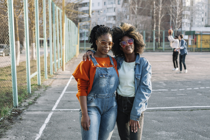 women smiling in blackest count NC